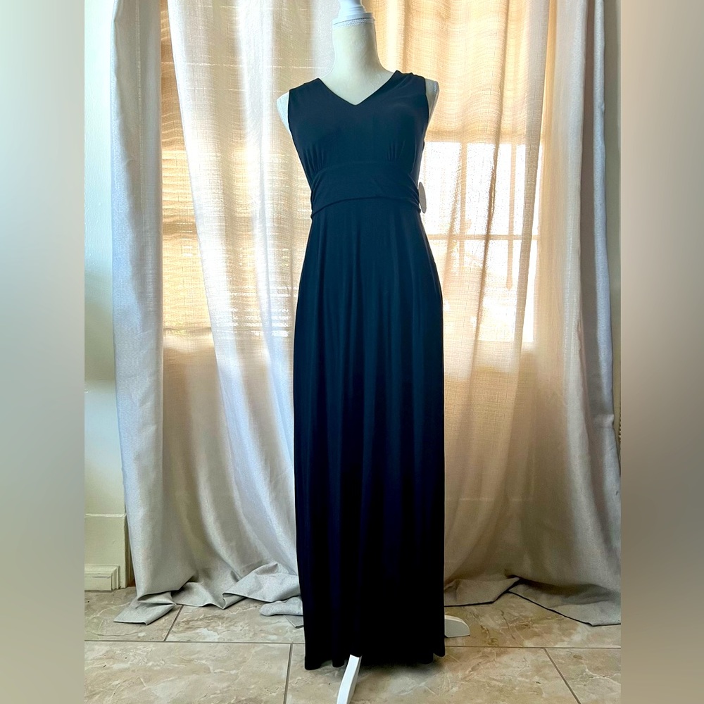 NEW Soma soft jersey Built-in-Bra Maxi Dress